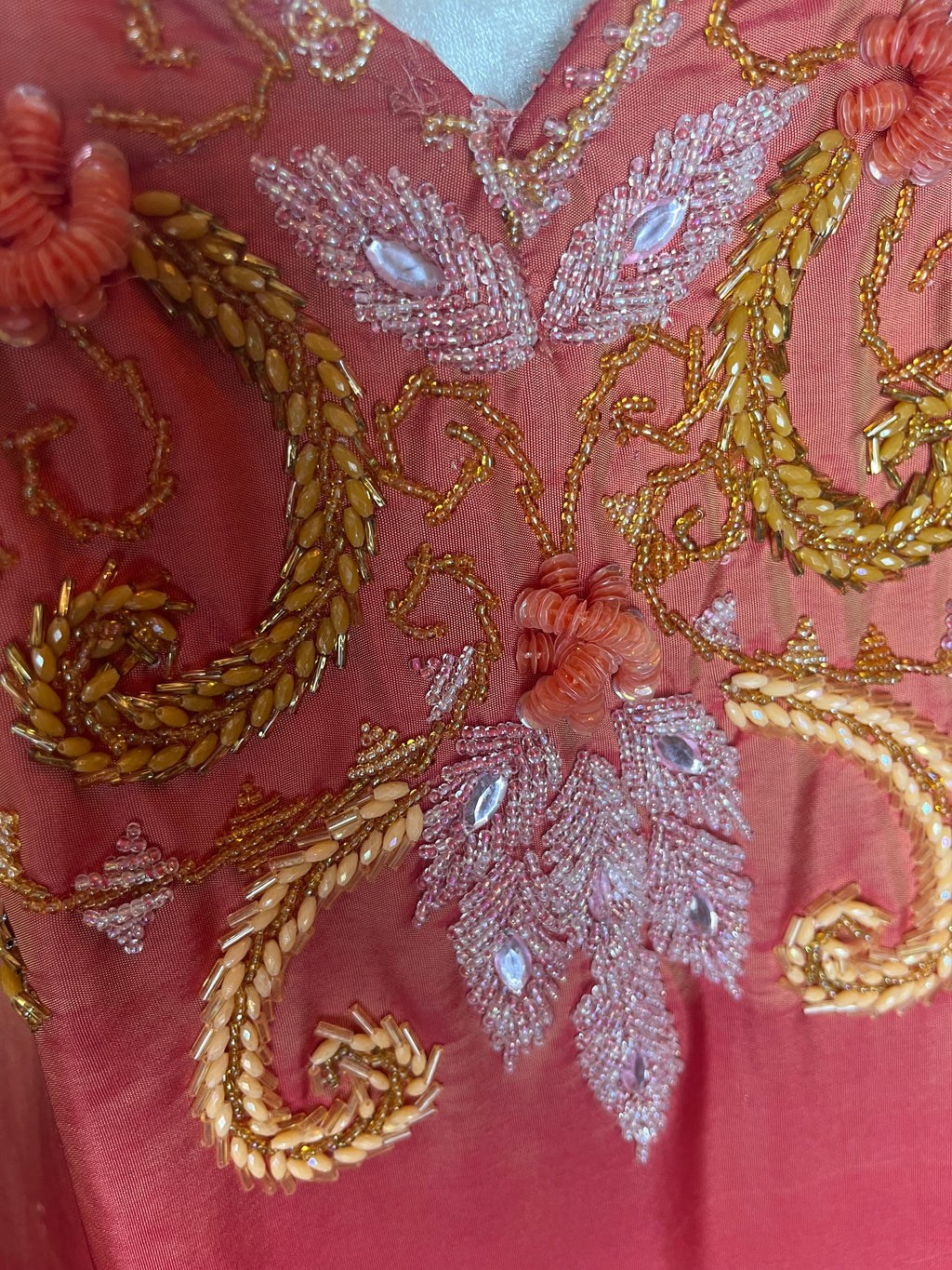 Gandoura saumon d'occasion