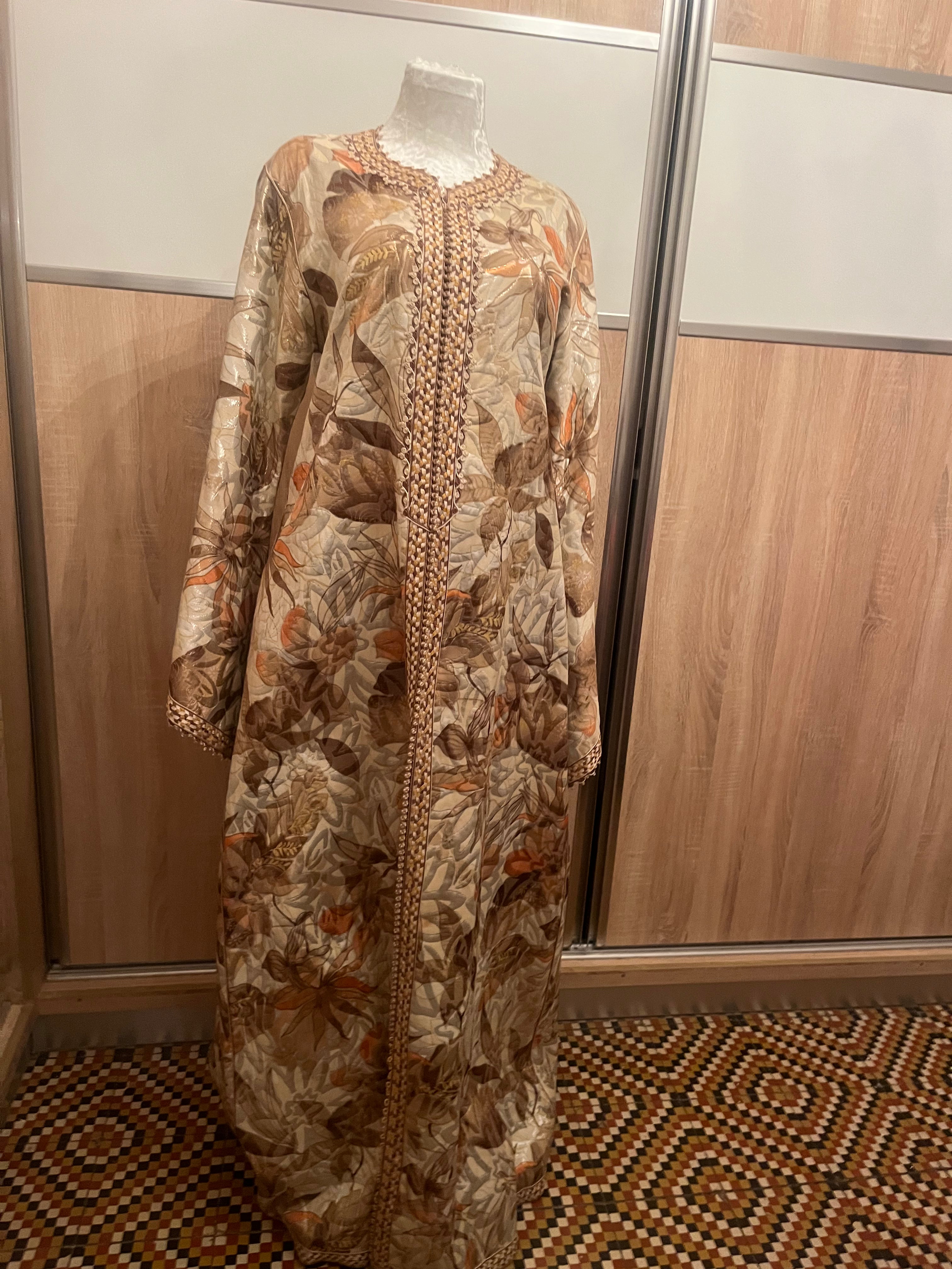 Kaftan d'occasion fleuri