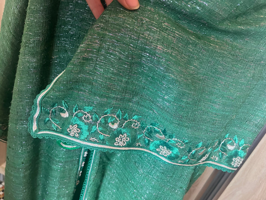 Kaftan vert émeraude d'occasion