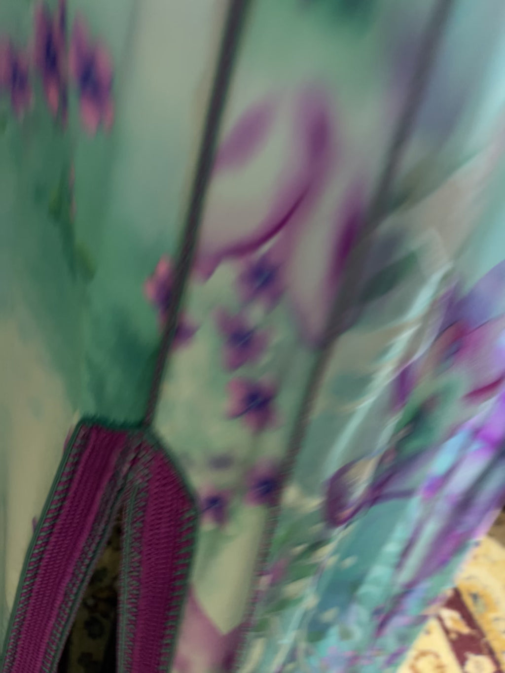 Kaftan d'occasion mousseline de soie