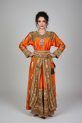Robe Kabyle Orange - Mannequin