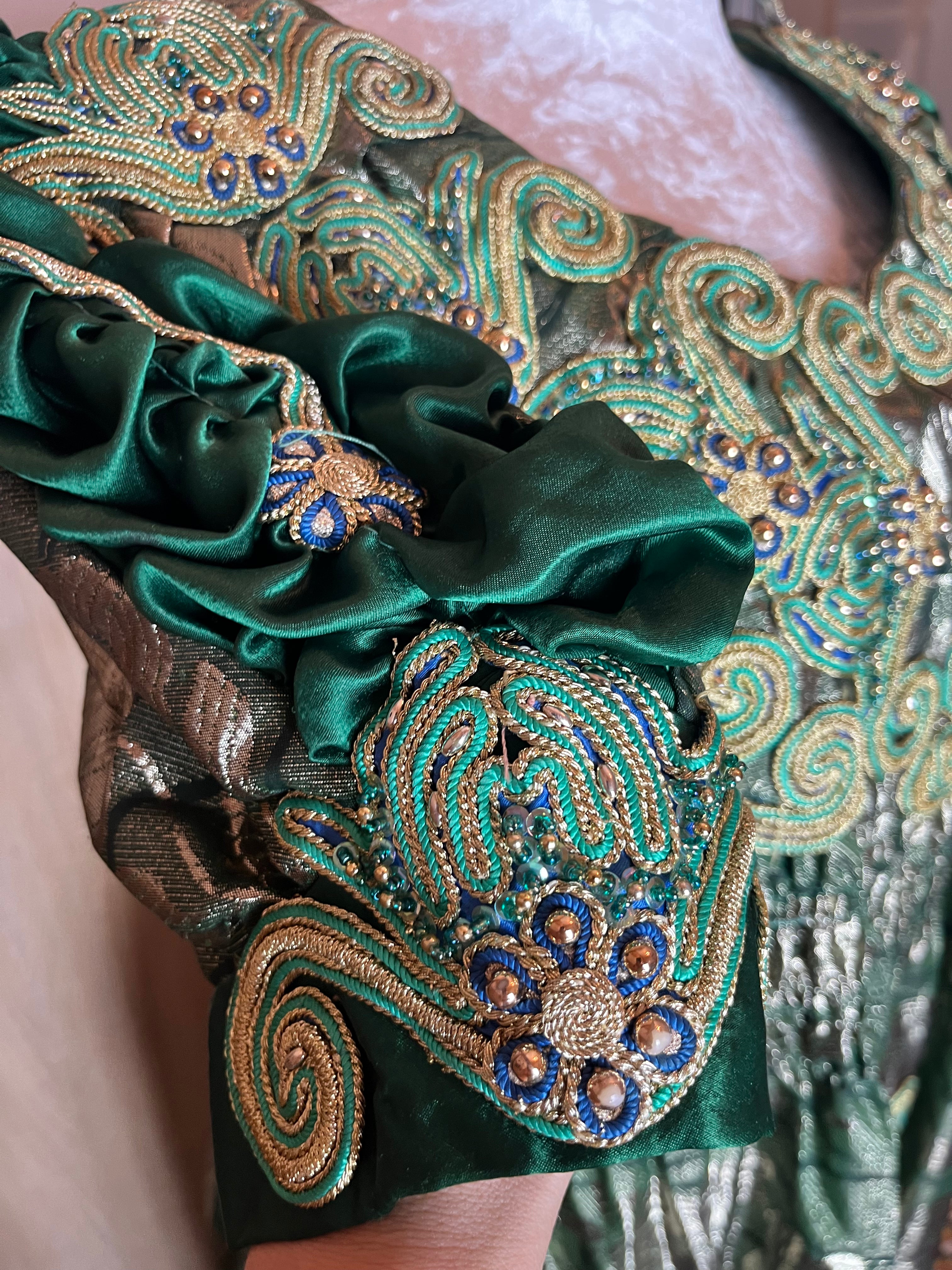 Robe Oranaise Hadjer fonds pantalon