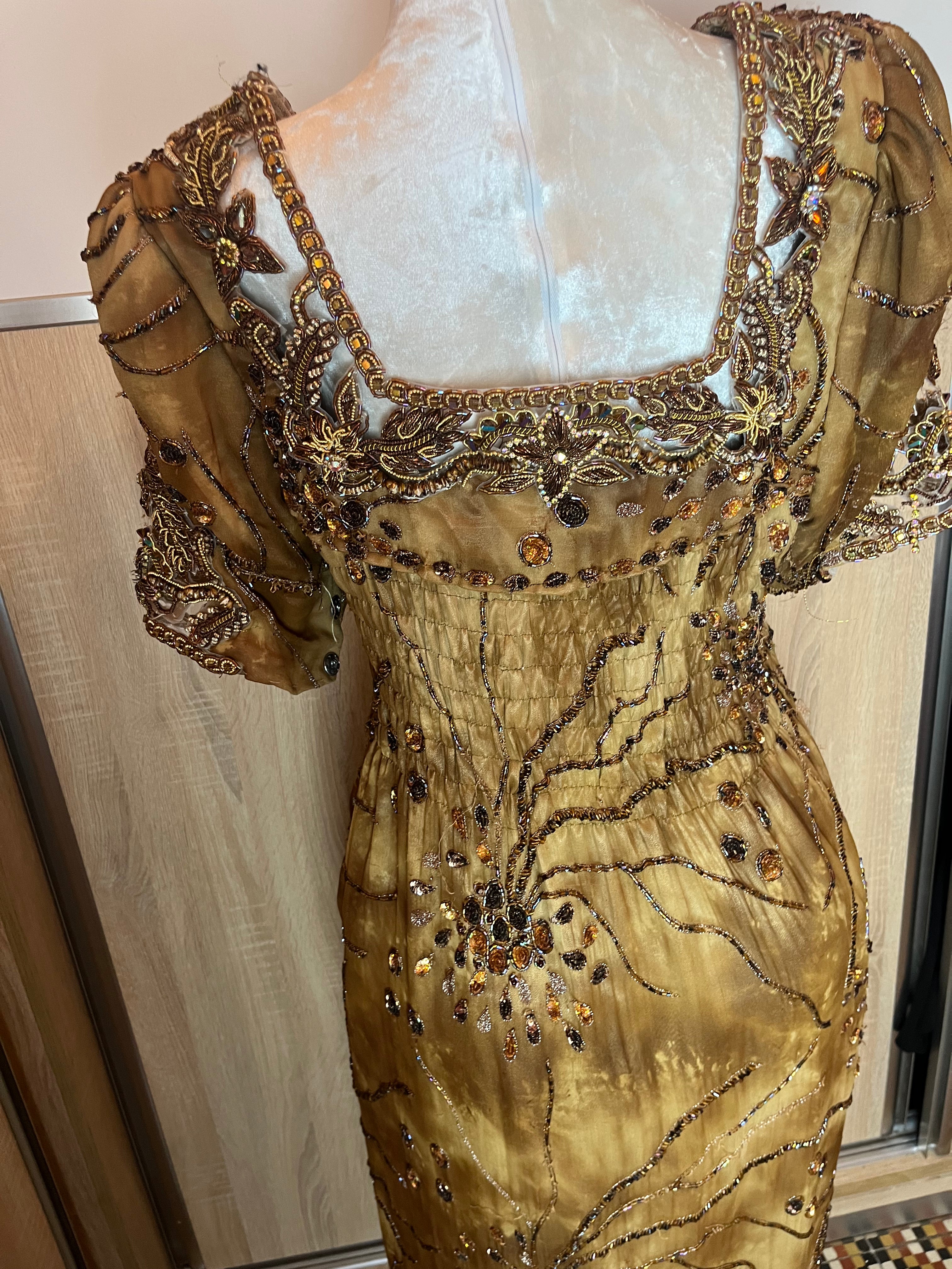 Robe Tlemcénienne mousseline d'occasion