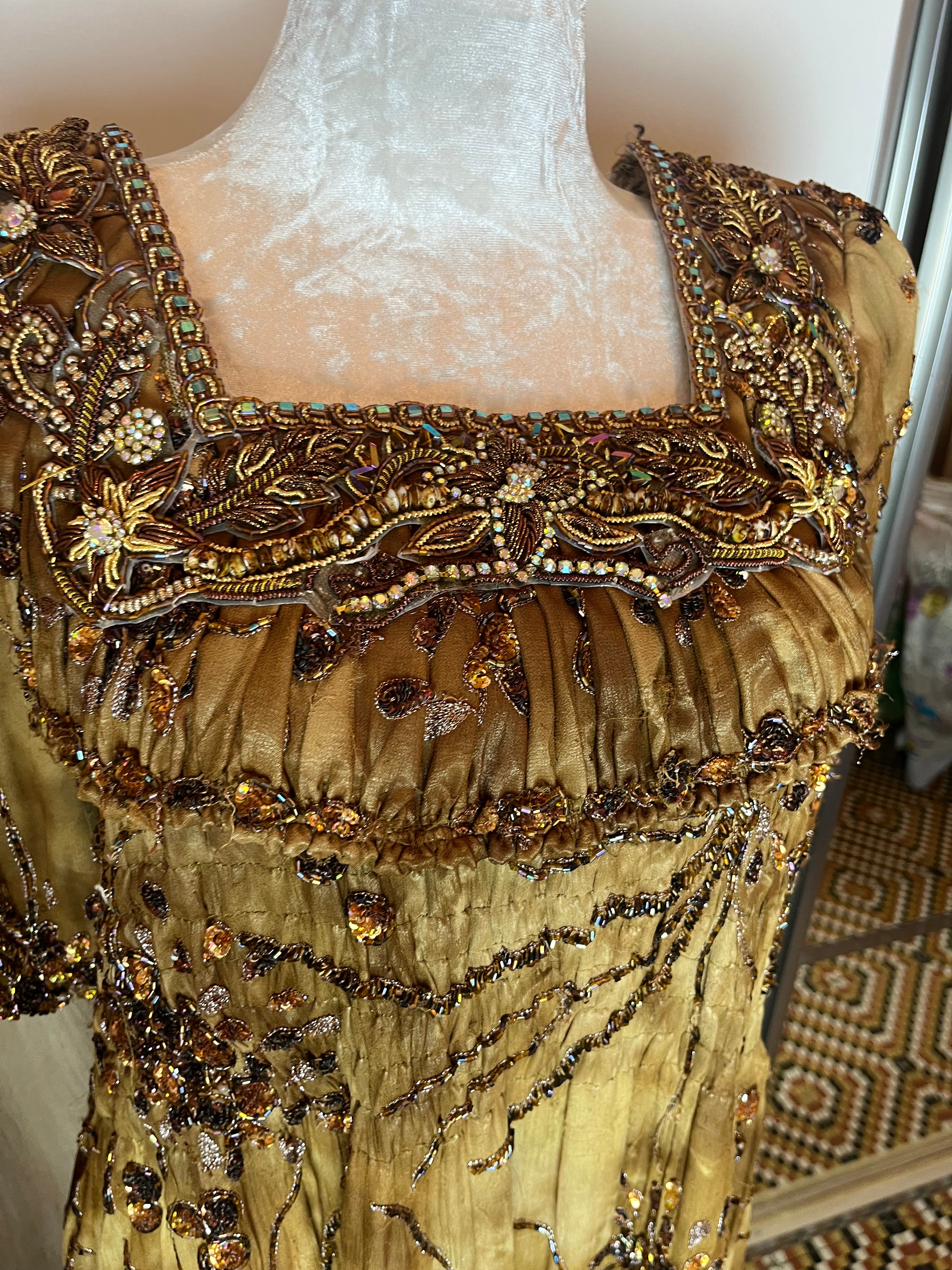 Robe Tlemcénienne mousseline d'occasion