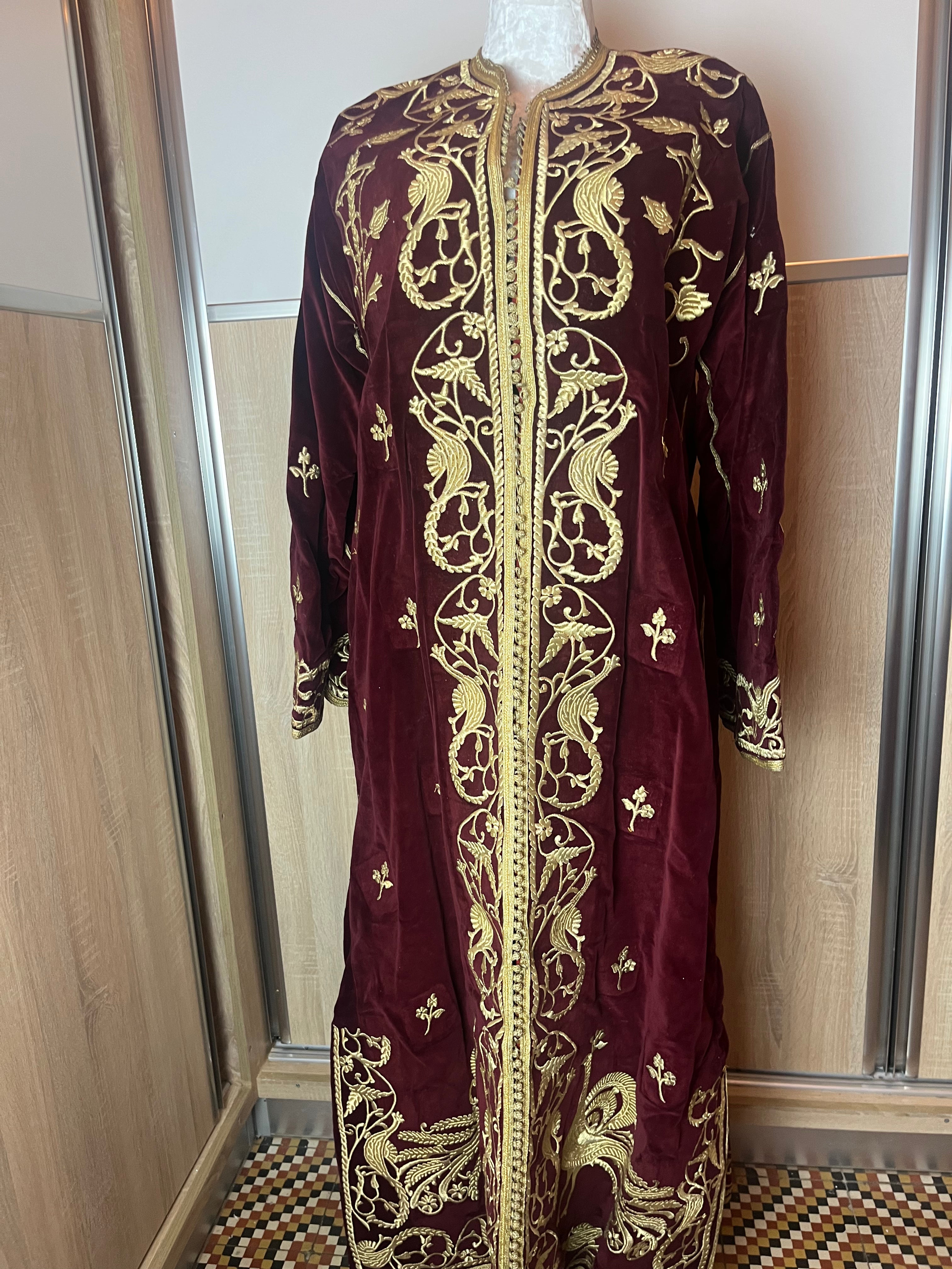 Kaftan Algérien neuf velours