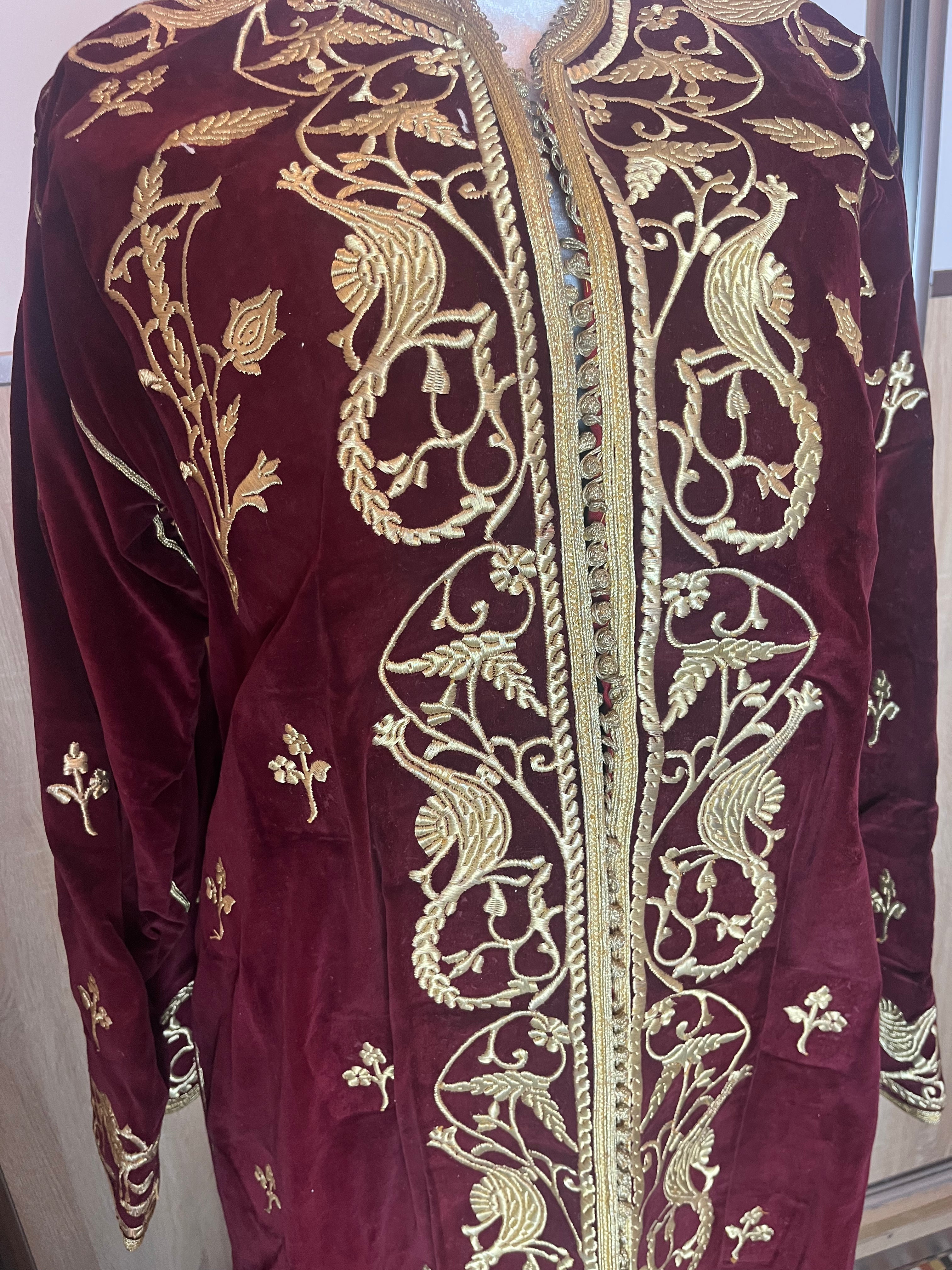 Kaftan Algérois velours
