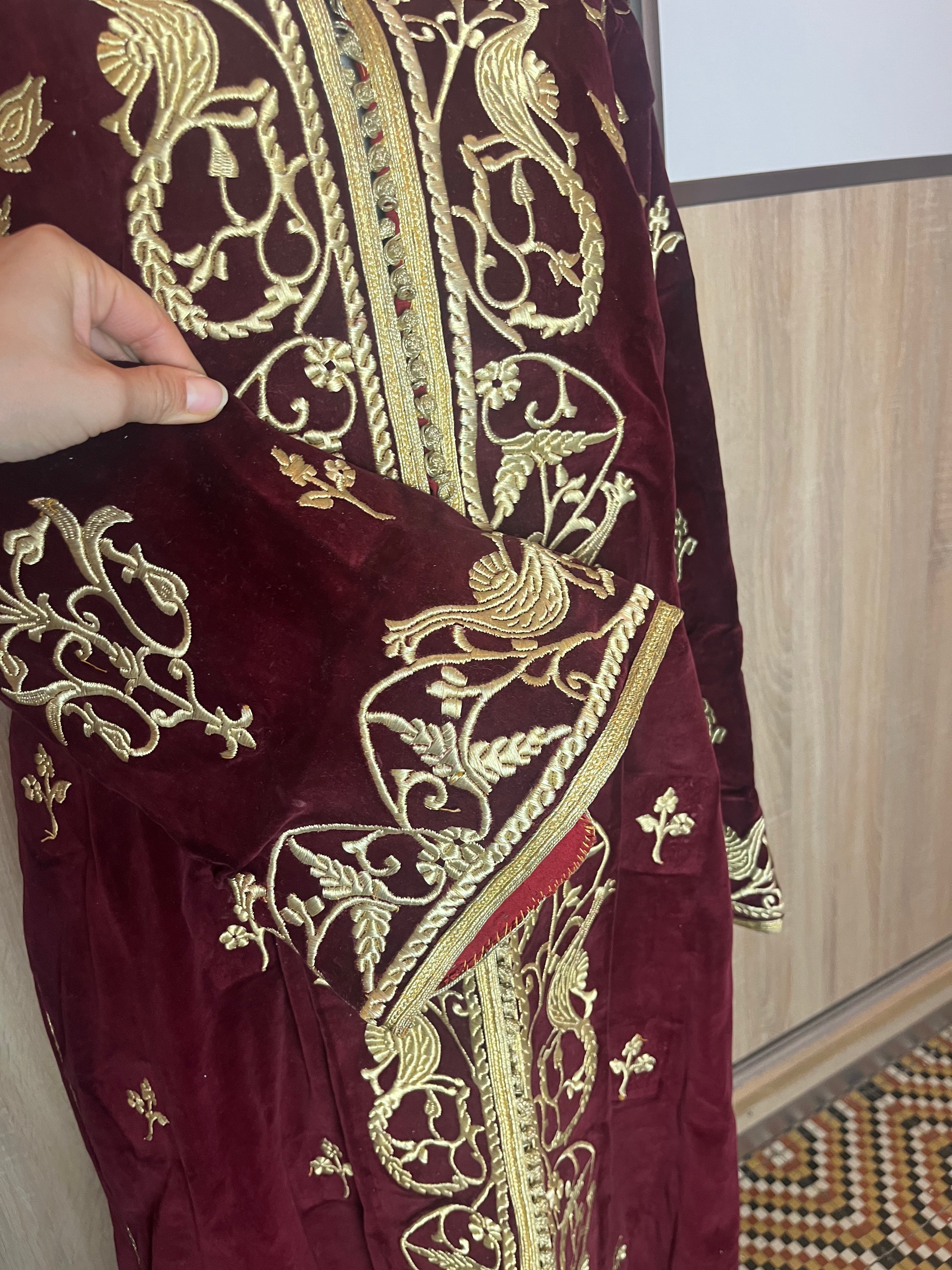Kaftan Algérois velours