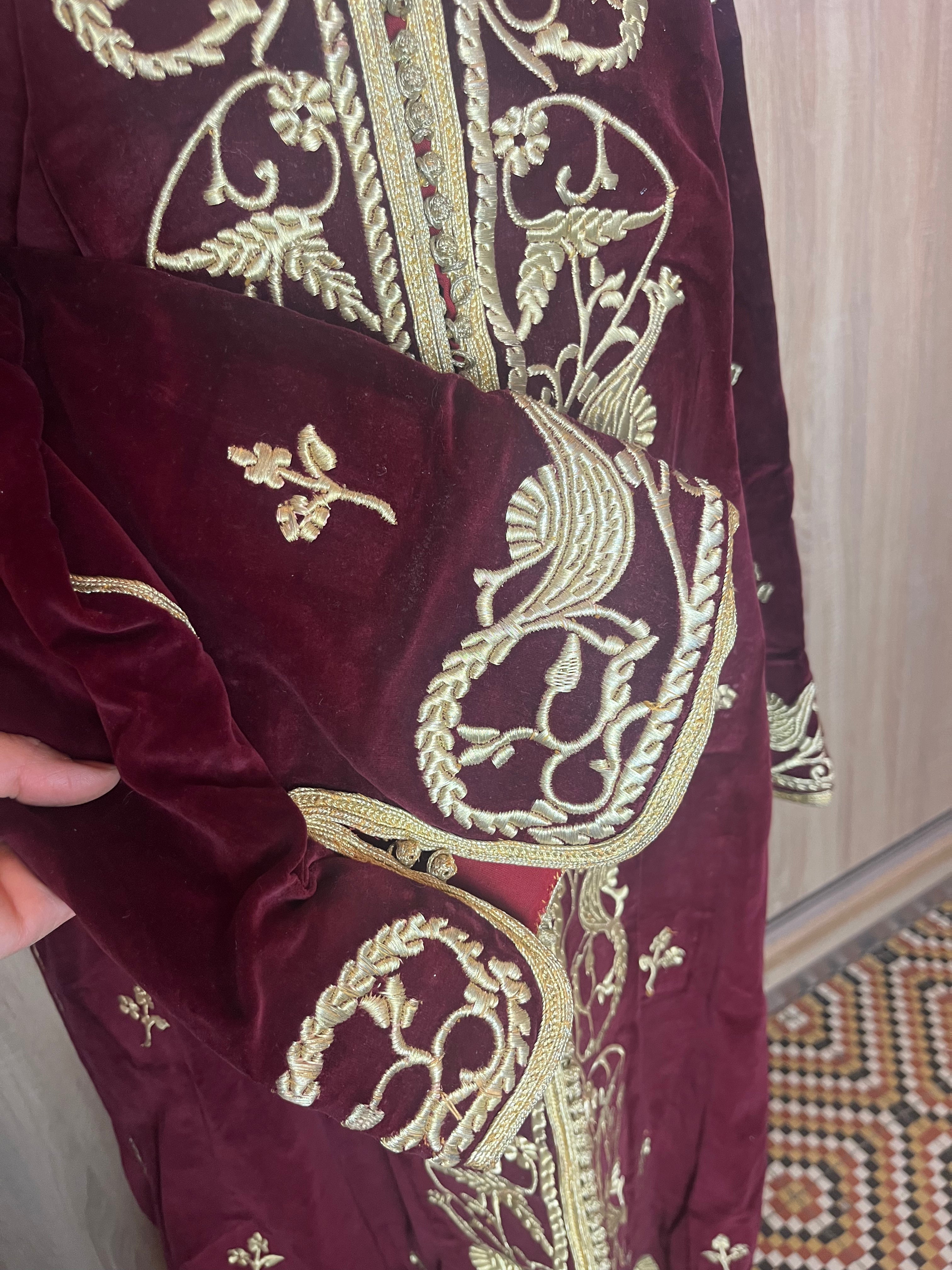 Kaftan Algérois velours