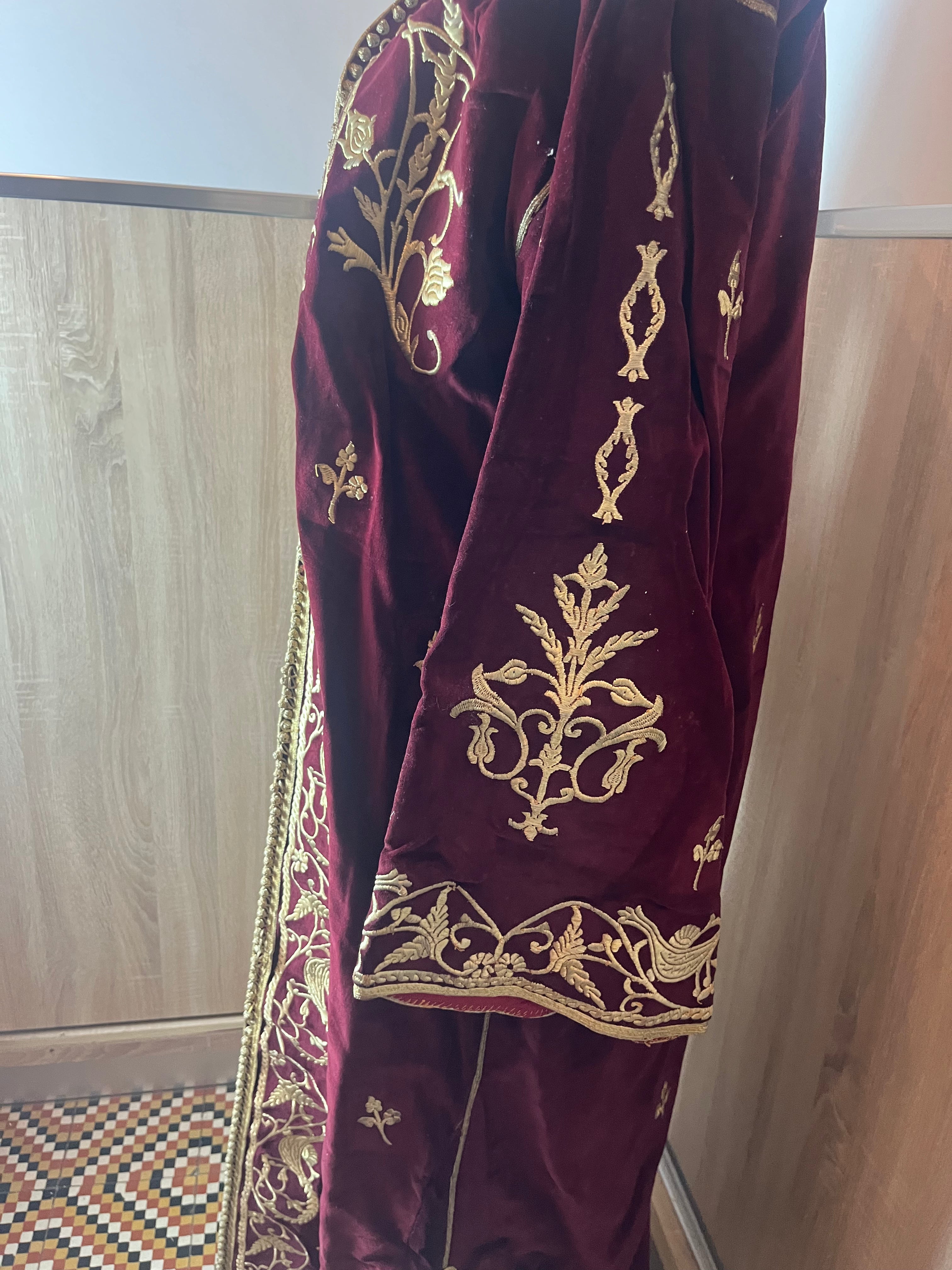 Kaftan Algérien neuf velours