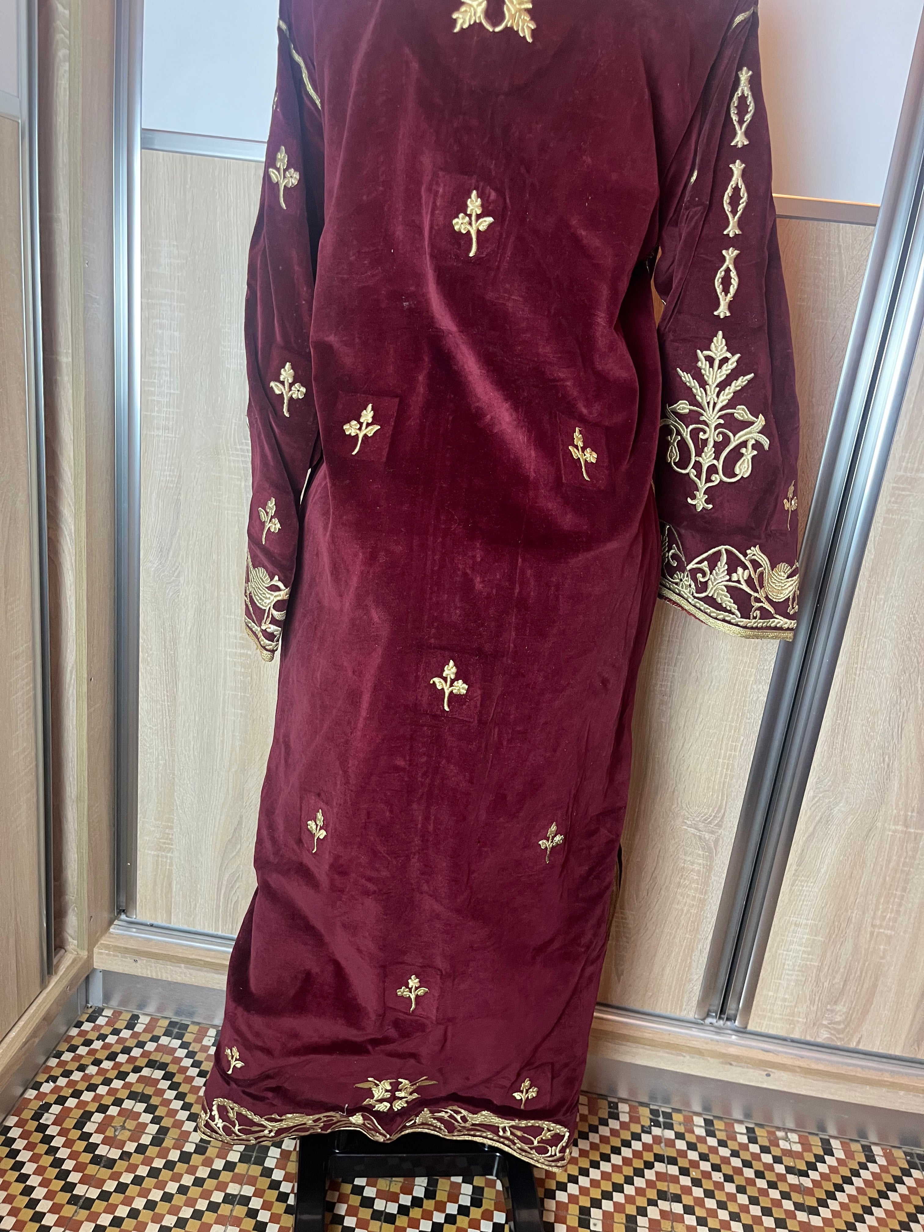 Kaftan Algérien neuf velours